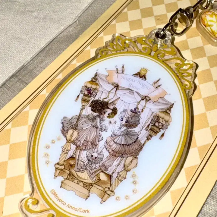 [BUNJANG] Sugar Sugar Rune Mirror Acrylic Keyring / 고전 슈가슈가룬 미러 아크릴 키링