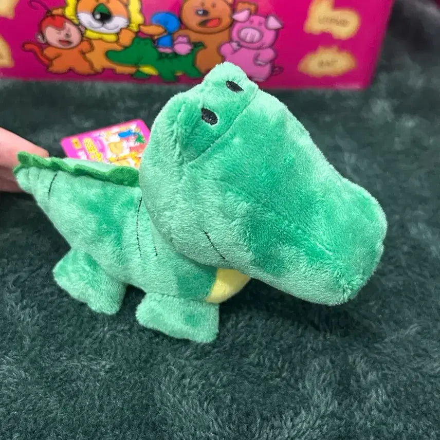 [BUNJANG] Tabekodobutsu Crocodile Keychain Doll / 타베코도부츠 악어 키링 인형