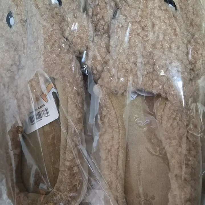 [BUNJANG] Maru is a Puppy Furry Slippers (270 Free Size) / 마루는 강쥐 퍼 슬리퍼