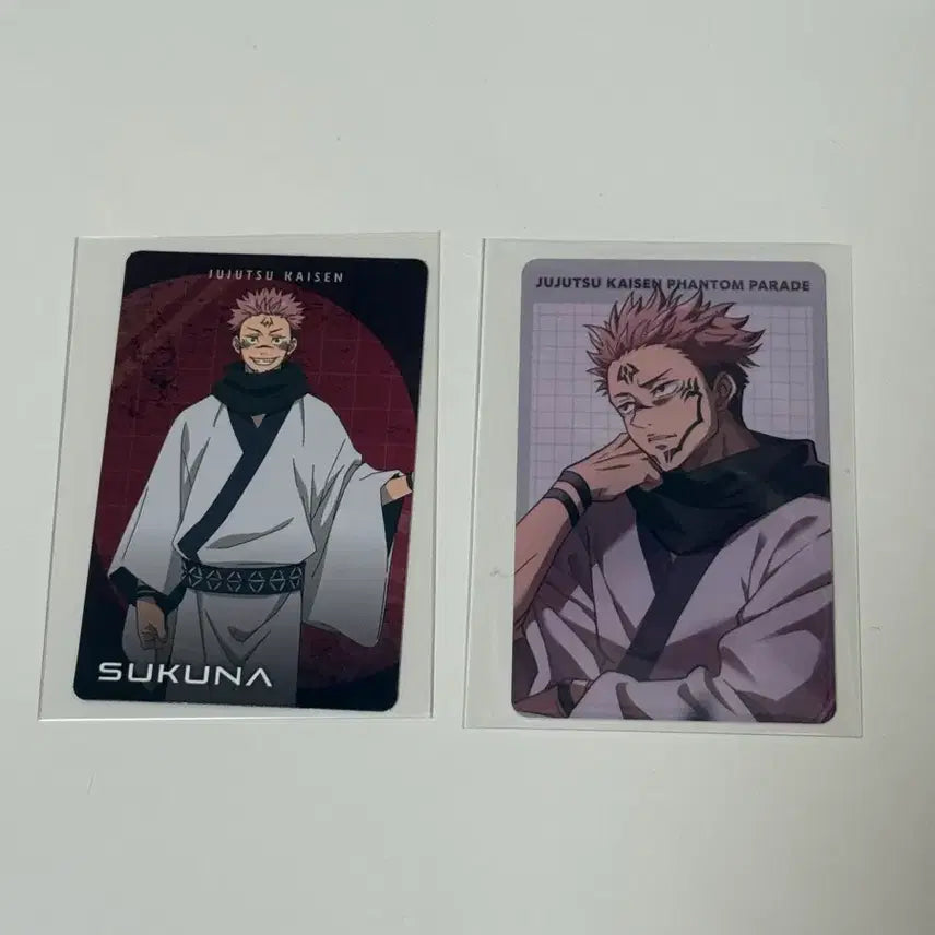 [BUNJANG] Jujutsu Kaisen Sukuna Fanfare Profile Card Lucky Draw Bundle Set / 주술회전 스쿠나 판파레 프로필카드 마파 팝업 포카 일괄