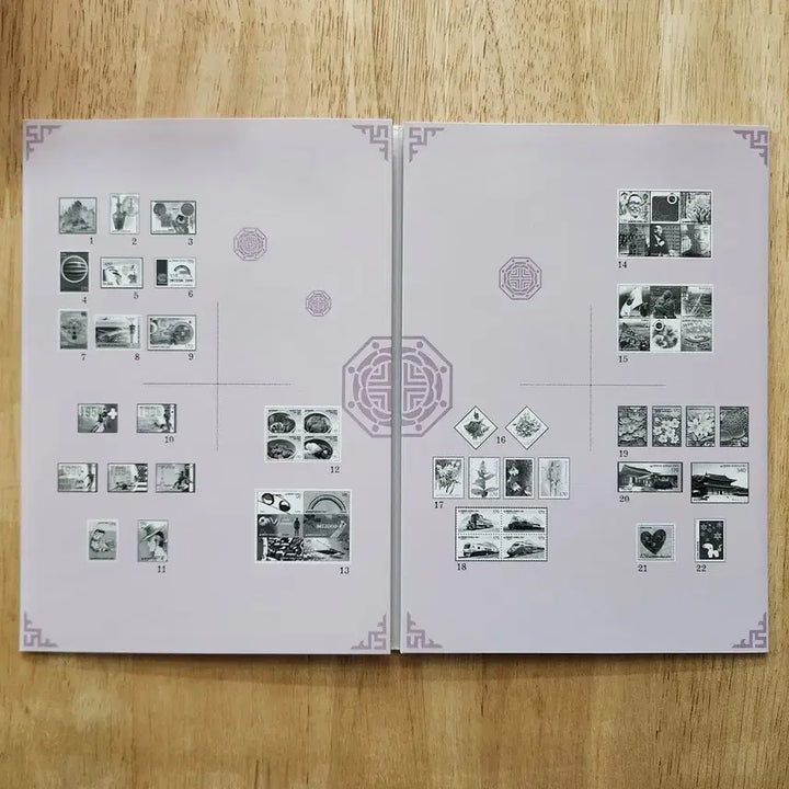 [BUNJANG] 2001 Korean Stamp Album / 2001 한국의 우표첩