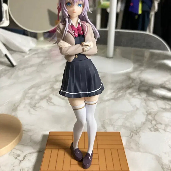[BUNJANG] Rush Buchi Rosy Dere Arya School Uniform Figure / 러시부끄 로시데레 아랴 교복 피규어