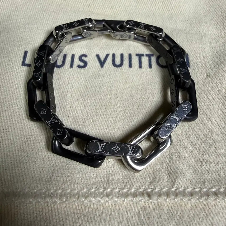 [BUNJANG] Louis Vuitton Virgil Abloh Monogram Chain Bracelet / 루이비통 버질아블로 모노그램 체인 브레이슬릿 팔찌