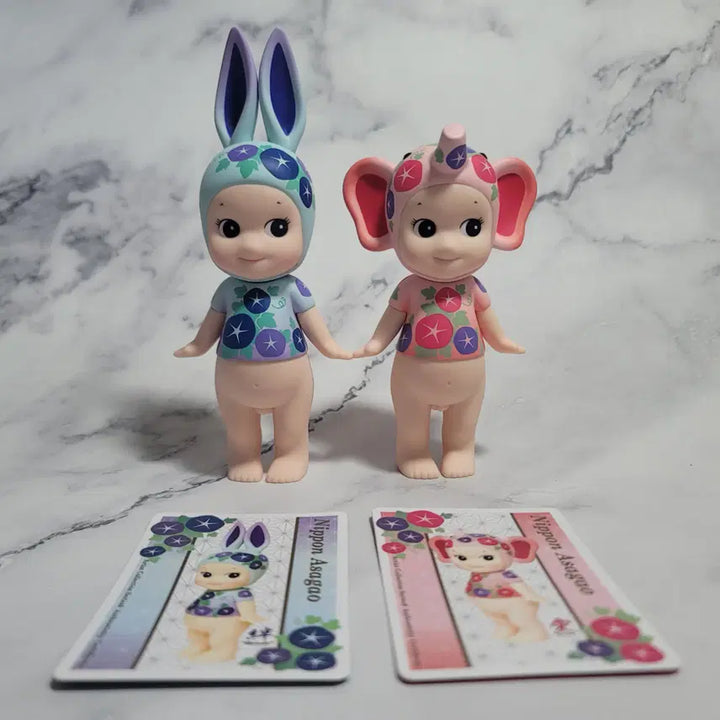 [BUNJANG] Sonny Angel Artist Collection Morning Glory 2 Types Bundle Set / [일괄] 소니엔젤 아티스트 나팔꽃 2종 세트 (카드O)