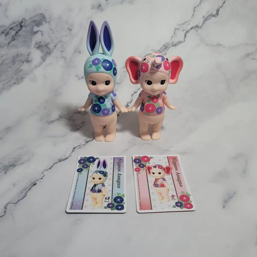 [BUNJANG] Sonny Angel Artist Collection Morning Glory 2 Types Bundle Set / [일괄] 소니엔젤 아티스트 나팔꽃 2종 세트 (카드O)