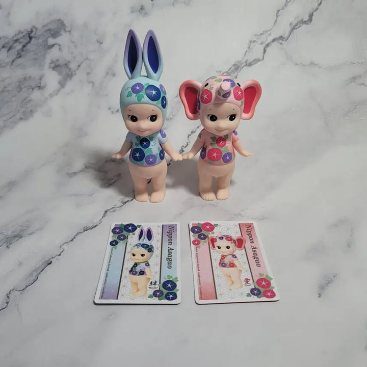 [BUNJANG] Sonny Angel Artist Collection Morning Glory 2 Types Bundle Set / [일괄] 소니엔젤 아티스트 나팔꽃 2종 세트 (카드O)
