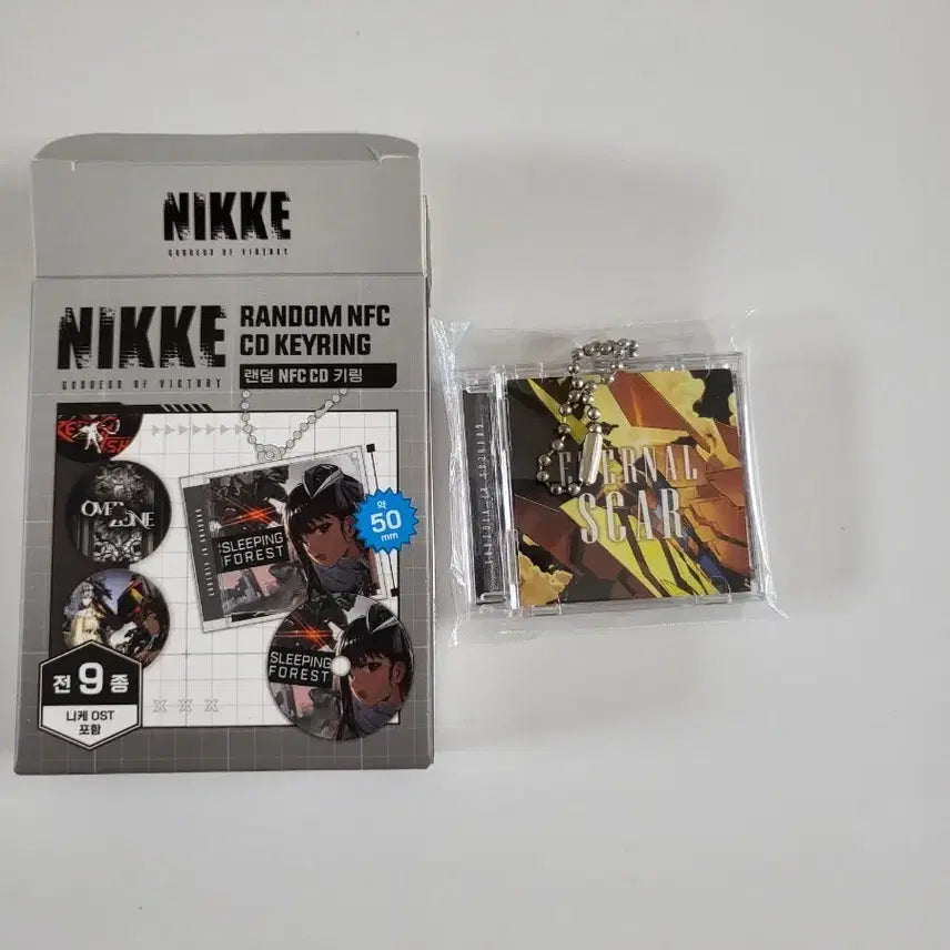 [BUNJANG] Niki NFC CD Keyring / 니케 NFC CD키링