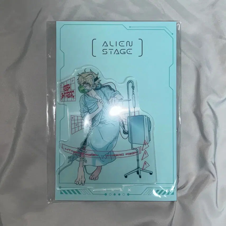 [BUNJANG] AESTHE Luca Anacdt Garden Acrylic Stand Lenticular Postcard (Sealed) / (미개봉 새상품) 에이스테 루카 아낙트 가든 아크릴 스탠드 렌티큘러 엽서