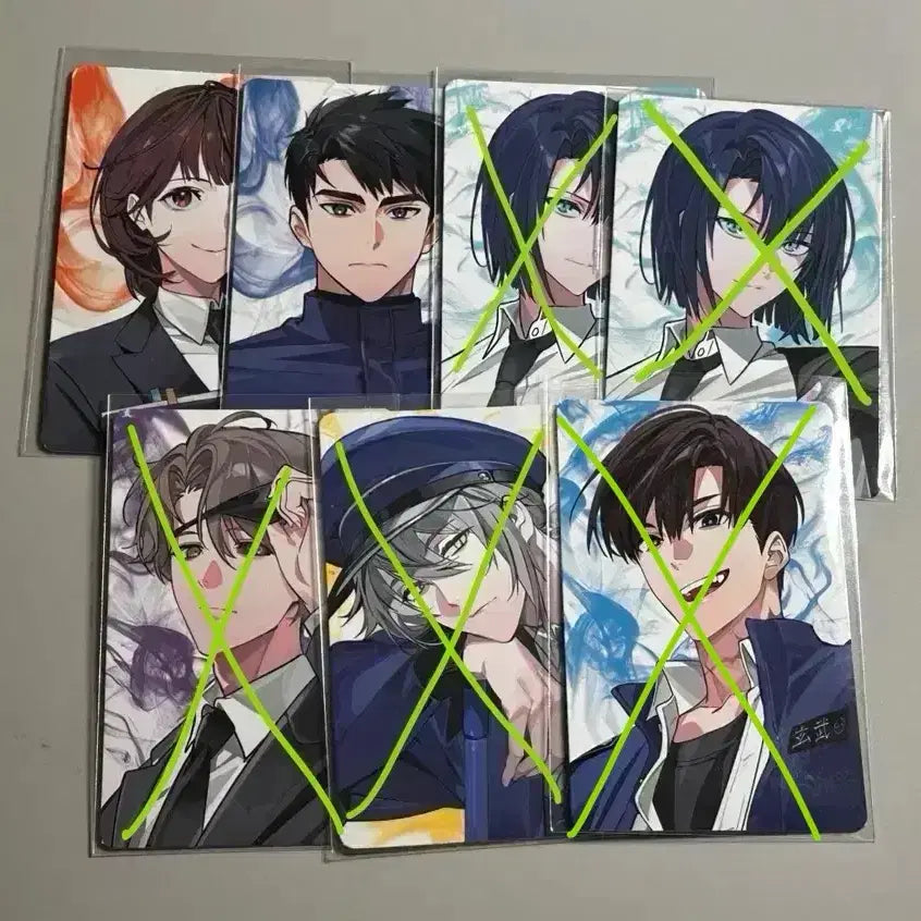 [BUNJANG] Gwedamchulgeun Official Photocard Choi Yoowon, Jesam Baeksaheon, Ryu Jaegwan, Eunhajae, Go Yeongeun / 괴담출근 괴출 공식 포토카드 최요원 제삼 백사헌 류재관 은하제 고영은