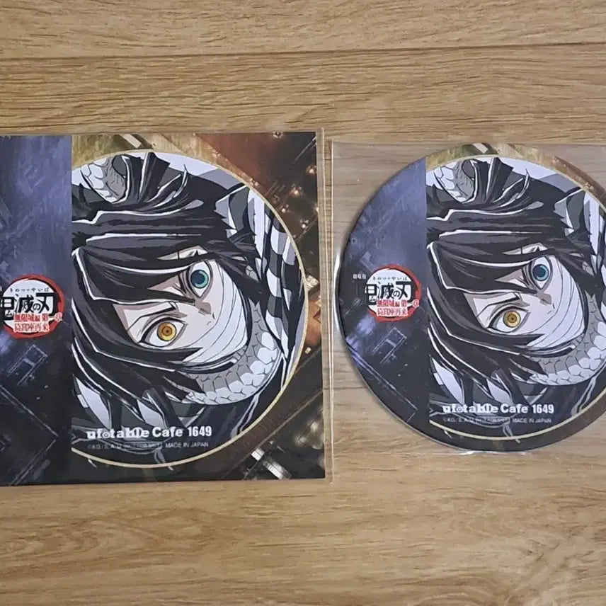 [BUNJANG] Demon Slayer Ufotable Finale Coaster Postcard Iguro Obanai / 귀멸의칼날 유포테이블 피날레 코스터 엽서 이구로 오바나이