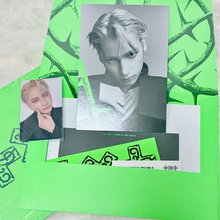 [BUNJANG] TXT Thorn Hyuningkai Unsealed Full Set / (풀구성)투바투 가시잠바 Thorn 휴닝카이 개봉 풀세트