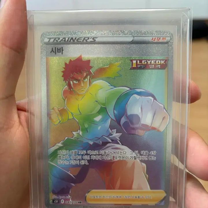 [BUNJANG] Pokemon Card Shiba HR / 포켓몬 카드 시바 hr