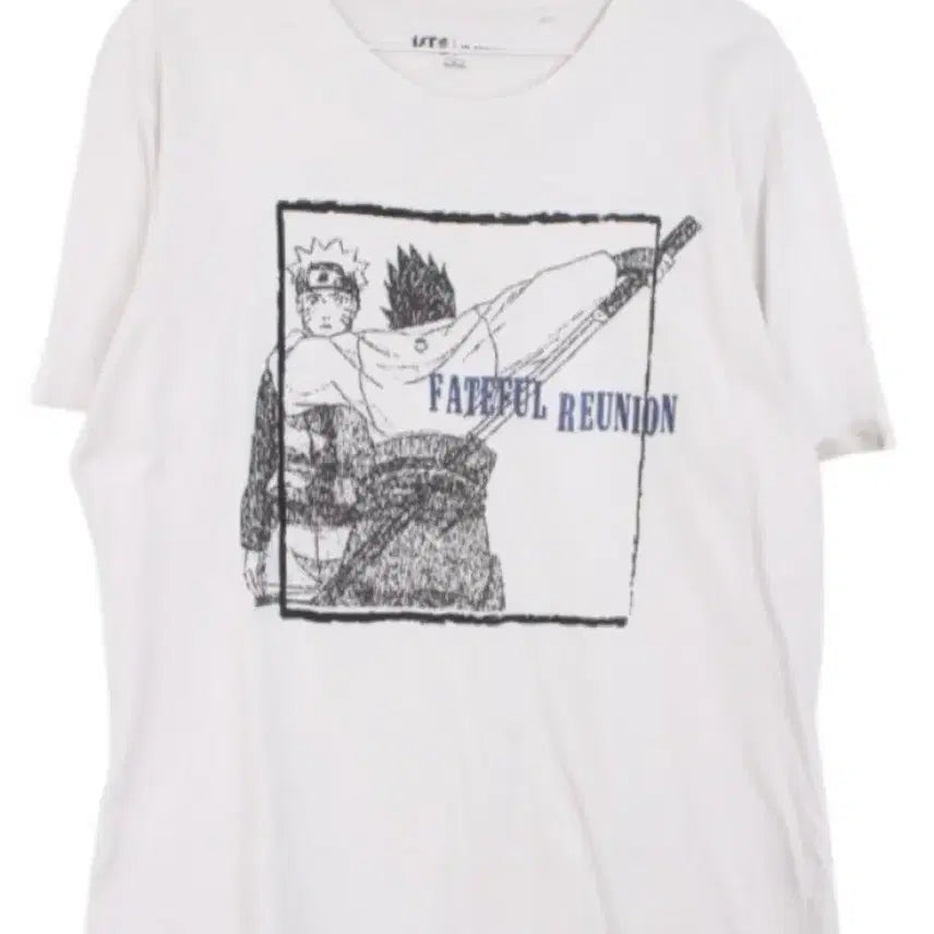 [BUNJANG] Uniqlo Naruto Short Sleeve T-Shirt / 나루토X유니클로 반팔티셔츠