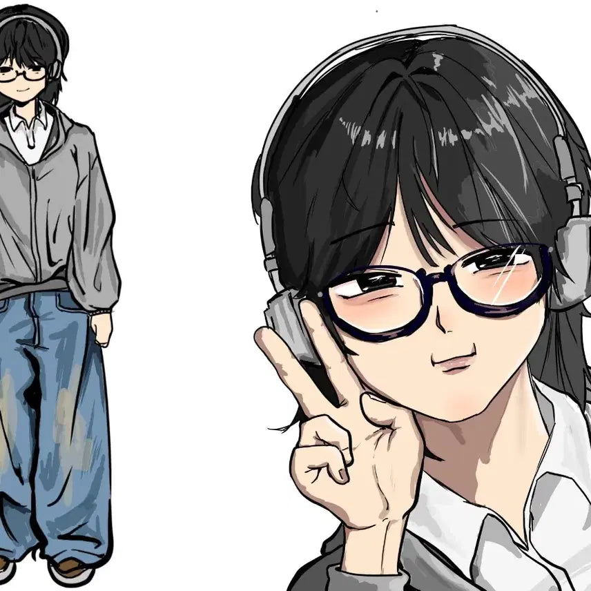 [BUNJANG] Custom Character Art Commission (Bust/Full Body/SD/ID Photo) / 상반신 커미션 신청 받습니다(흑백/컬러 둘다 신청 가능)
