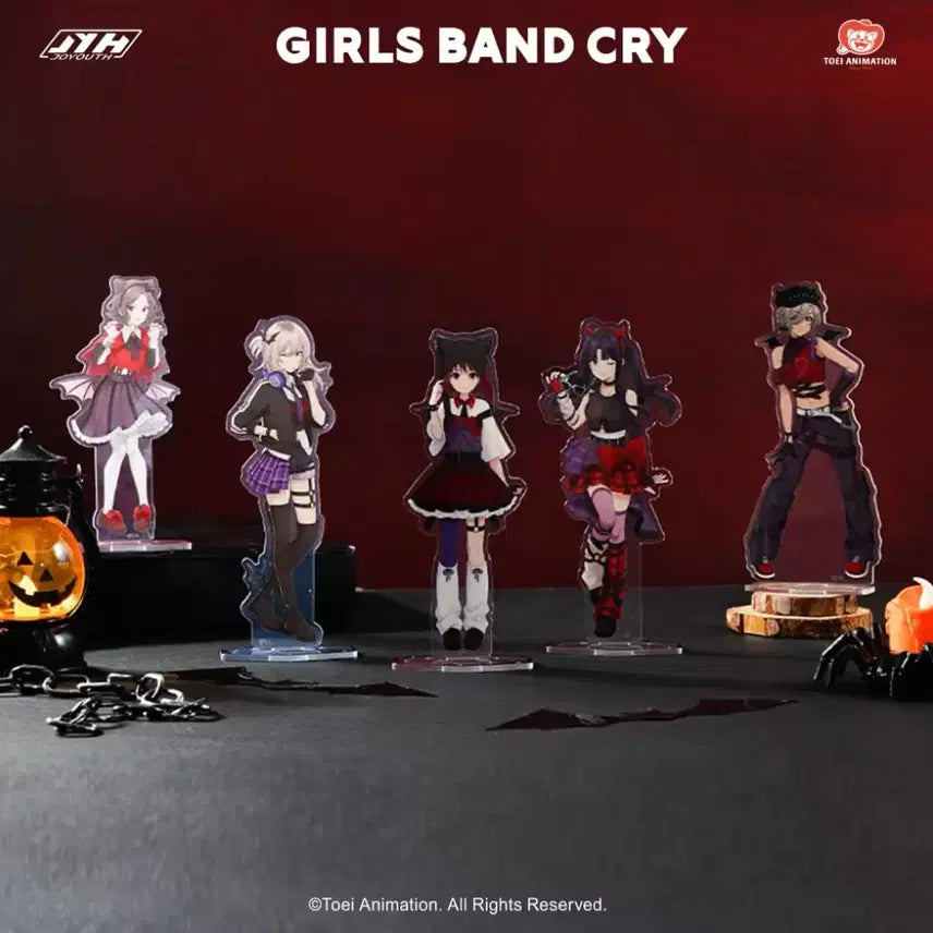 [BUNJANG] Bocchi the Rock! Halloween Acrylic Standee / 걸즈 밴드 크라이 할로윈 아크릴 중국 공식