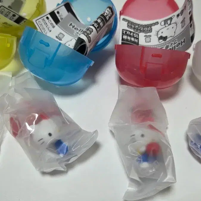 [BUNJANG] Sanrio Hello Kitty Gacha Set (4 Types) / 산리오 헬로키티 가챠 4종 세트