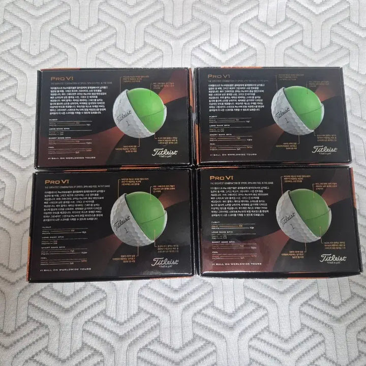 [BUNJANG] Titleist PRO V1 Golf Balls (24 Balls) / 타이틀리스트 PRO V1 골프공 6구 4박스