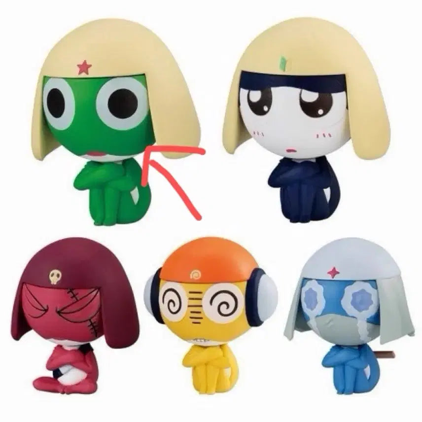 [BUNJANG] Keroro Machiboke Gacha Series 1 Sealed / 케로로 마치보케 언제오려나 가챠 1탄 미개봉