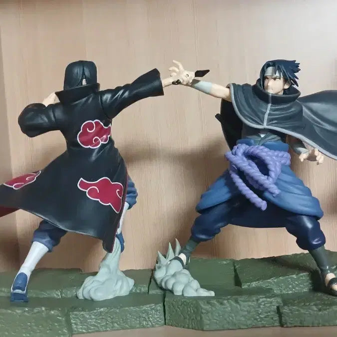[BUNJANG] Naruto Uchiha Itachi &amp; Sasuke Figure Set / 나루토 우치하 이타치 사스케 피규어