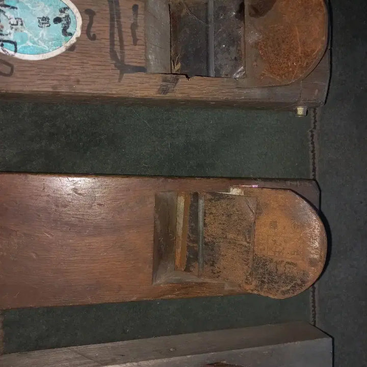 [BUNJANG] Vintage Planer Set (4 pcs) / 옛날 대패 4개