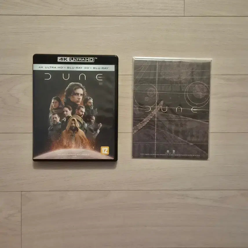 [BUNJANG] Dune 3-Disc 4K UHD Blu-ray with Character Postcards / 듄 블루레이 한정판 3 disc