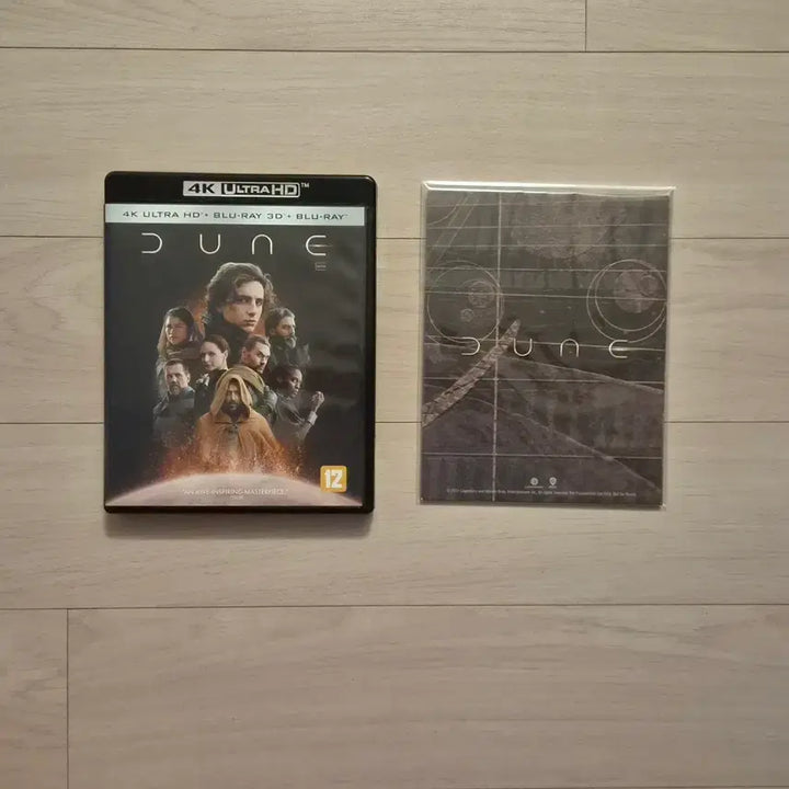 [BUNJANG] Dune 3-Disc 4K UHD Blu-ray with Character Postcards / 듄 블루레이 한정판 3 disc