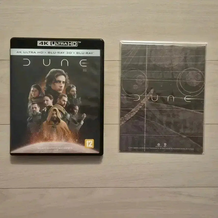 [BUNJANG] Dune 3-Disc 4K UHD Blu-ray with Character Postcards / 듄 블루레이 한정판 3 disc