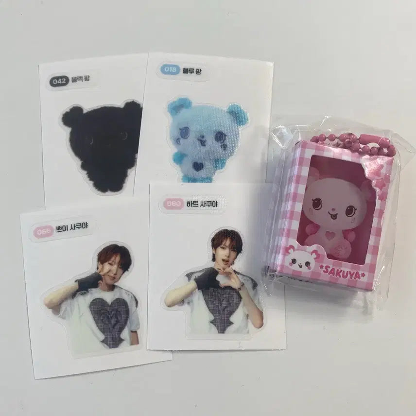 [BUNJANG] NCT Wish Sakuya Color Miniatures Bundle Set / [당일발송] 엔시티 위시 사쿠야 컬러 띠부실, 미니어처 일괄