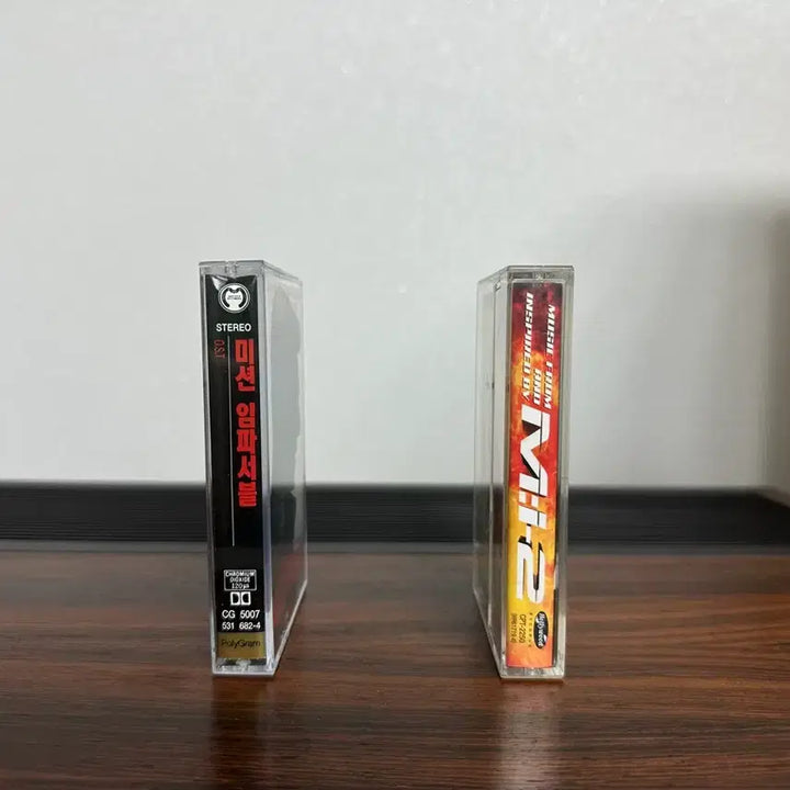 [BUNJANG] Mission: Impossible 1 &amp; 2 OST Cassette Tape Set / 미션 임파서블 1, 2 OST 카세트 테이프