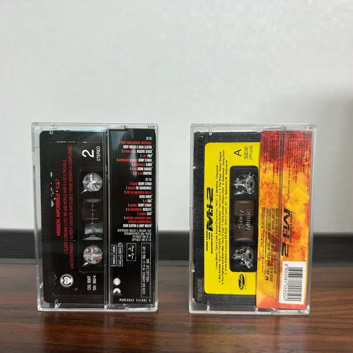 [BUNJANG] Mission: Impossible 1 &amp; 2 OST Cassette Tape Set / 미션 임파서블 1, 2 OST 카세트 테이프
