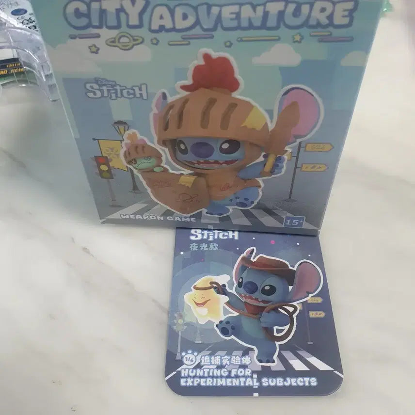 [BUNJANG] Top Toy Stitch City Adventure Cowboy Figure Glow-in-the-Dark Edition / 탑토이 스티치 시티 어드벤처 카우보이 피규어 새상품