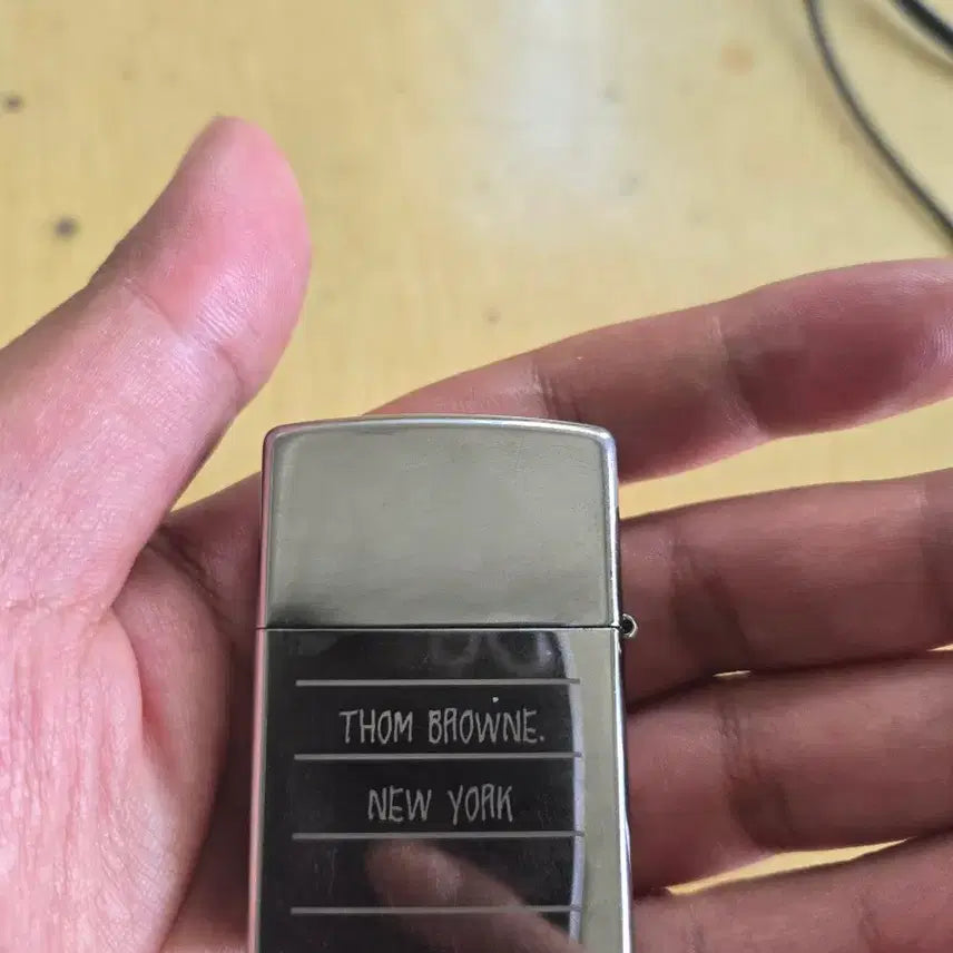 [BUNJANG] Thom Browne x Collete Zippo Lighter Limited Edition (100 pcs worldwide) / 톰브라운 콜레트 지포라이터 전세계 100개 한정판