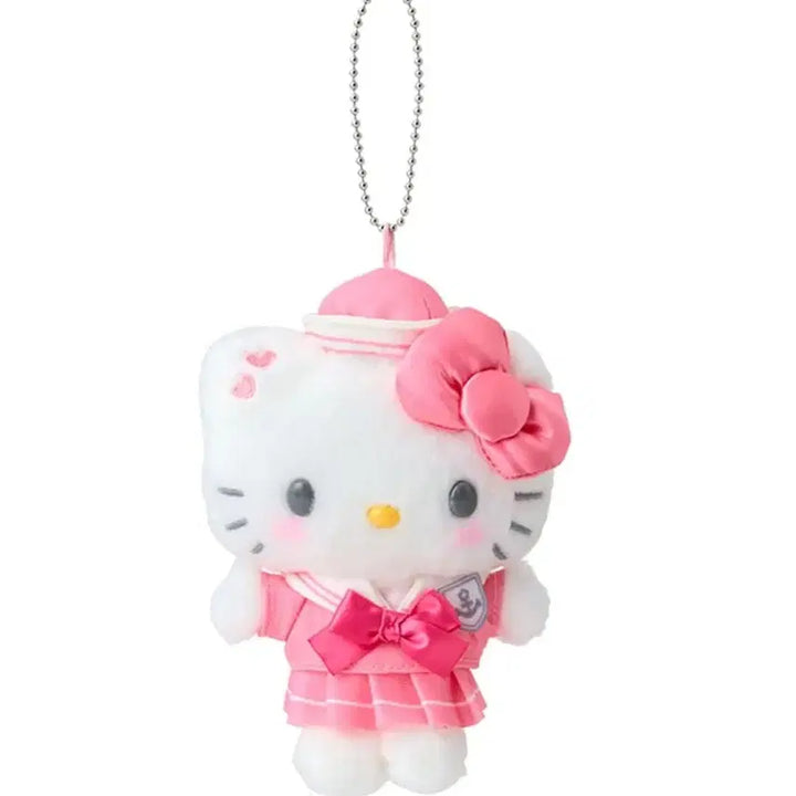 [BUNJANG] Sanrio Sailor Color Mascot Holder Keychain / 산리오 세일러 컬러 마스코트 홀더 인형 키링 키티 마이멜로디 폼폼푸린
