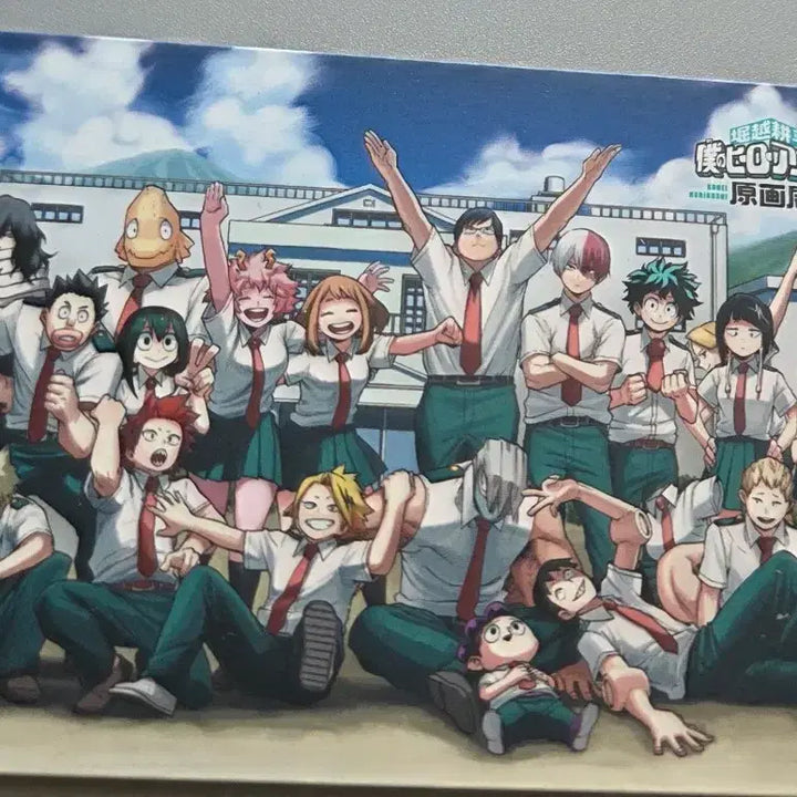 [BUNJANG] My Hero Academia Art Exhibition Magnet Sticker, Square Sticker, and Art Coaster Bundle Set / 나히아 히로아카 원화전 마그넷스티커, 스퀘어스스티커, 코스터 일괄 판매