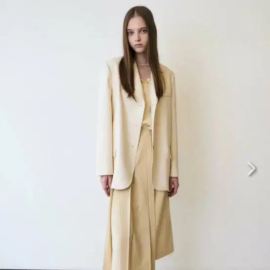 [BUNJANG] MARRON EDITION Ivory Tailored Jacket S / 마론에디션 아이보리 테일러드 자켓 s사이즈