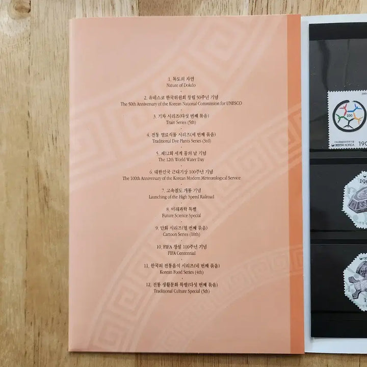 [BUNJANG] 2004 Korean Stamp Collection Book / 2004 한국의 우표첩