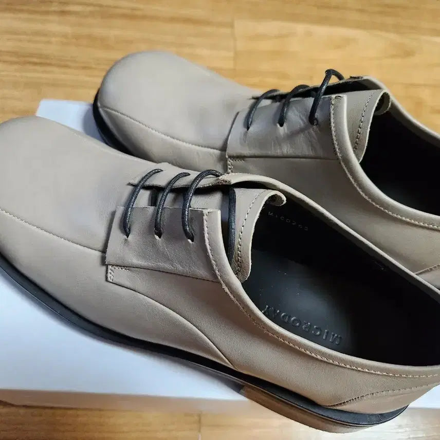[BUNJANG] Microday Lilo Buffalo Grey Derby Shoes / 마이크로데이 릴로 버팔로그레이 더비 새상품