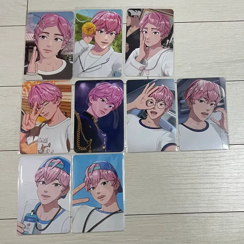 [BUNJANG] PLAVE Bambi Photocard Bundle Set / 플레이브 plave 밤비 메디힐 빼빼로 꼬깔콘 포카 일괄 양도 합니다