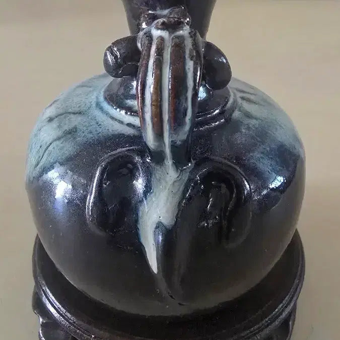 [BUNJANG] Black Glazed Pottery Vase / 흑유호 자기