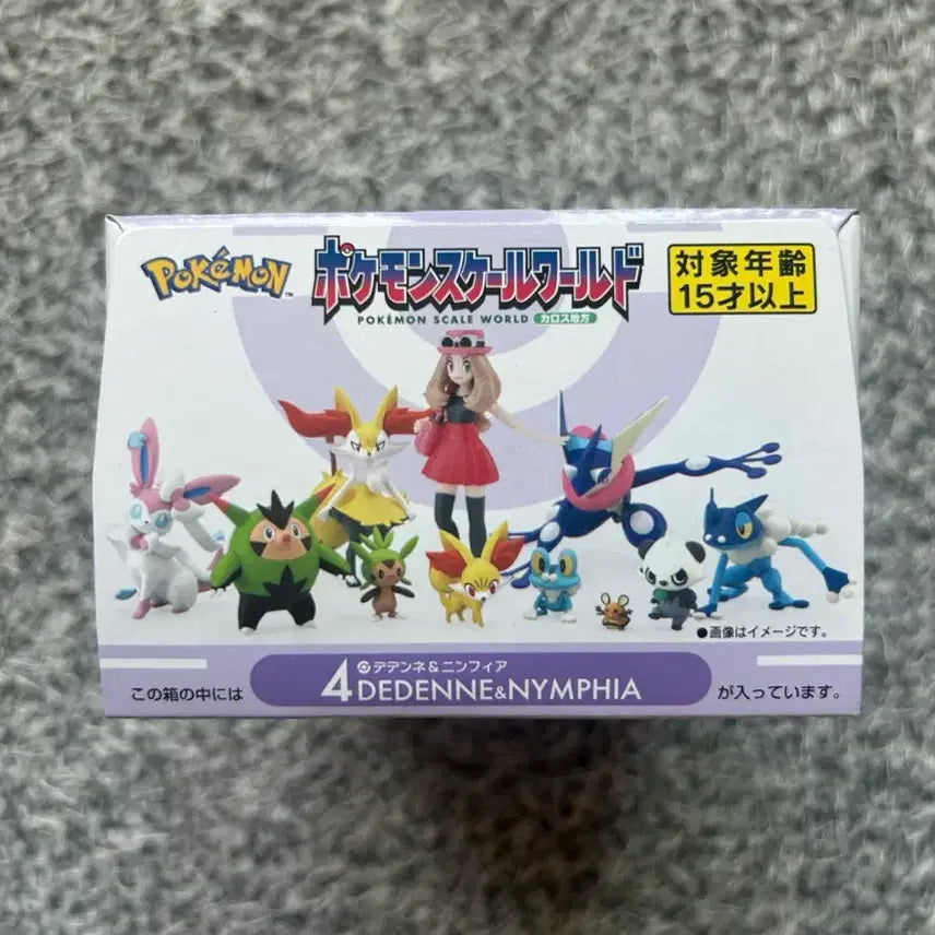 [BUNJANG] Bandai Pokémon Scale World Kalos Region Dedenne &amp; Sylveon Figure (Sealed) / [미개봉] 반다이 포켓몬 스케일월드 데덴네&amp;님피아 피규어