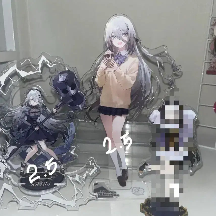 [BUNJANG] Nijisanji Sophia Valentine Big Acrylic Diorama Standee / 소피아 발렌타인 니지산지 아크릴 빅아크릴 디오라마 이디오스
