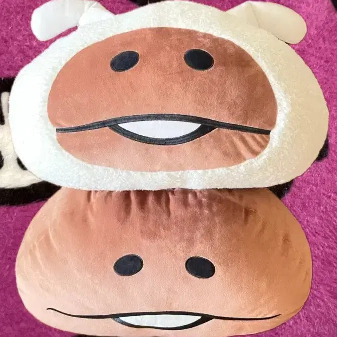 [BUNJANG] Nameless Mushroom Collection 2 Types Bundle Set / 일괄 정품 나메코 빅 쿠션 2종