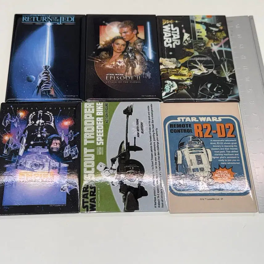[BUNJANG] Star Wars Refrigerator Magnet Gacha Bundle Set / 스타워즈 냉장고 자석 가챠 일괄(반택포)