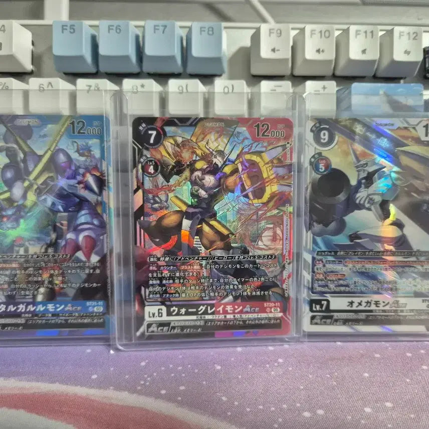 [BUNJANG] Digimon MetalGarurumon ACE &amp; Wargreymon ACE Set (Japanese Version) / [디지몬] 일판 메탈가루몬 ACE 워그레이몬 ACE set