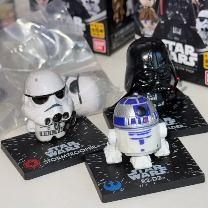 [BUNJANG] Star Wars Korekara Gacha Figures Bundle Set / 스타워즈 코레카라 가챠 5개 일괄(반택포)