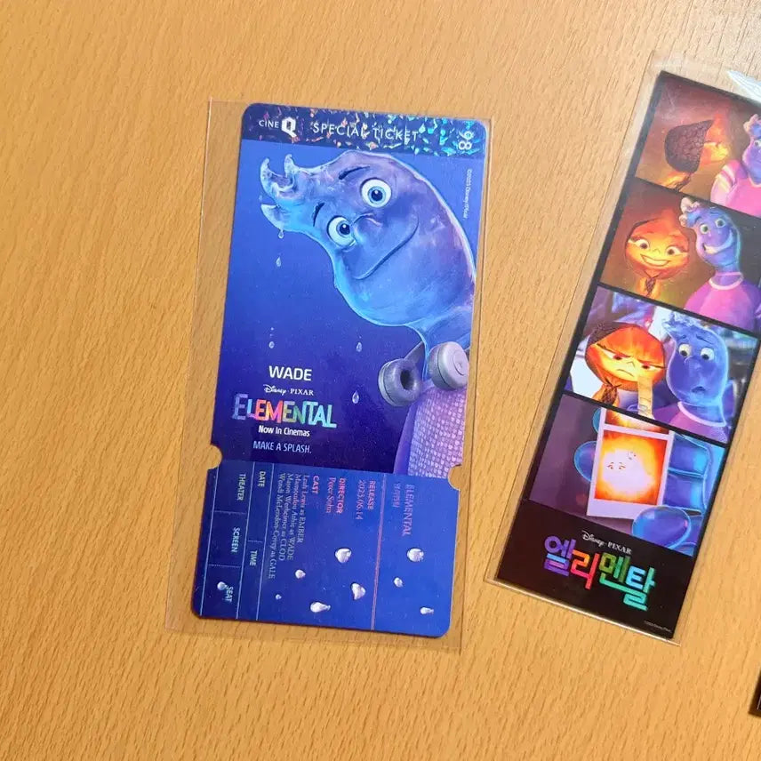 [BUNJANG] Elemental Special Ticket + Life Four Cuts + Mini Photocard Bundle Set / <엘리멘탈> 스페셜티켓+인생네컷+미니포토카드 일괄