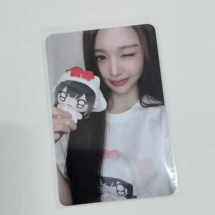[BUNJANG] IVE Jang Wonyoung Fancon MD T-shirt Photocard / 아이브 장원영 포카 팬콘 엠디 티셔츠 팬콘서트 MD 리바이브