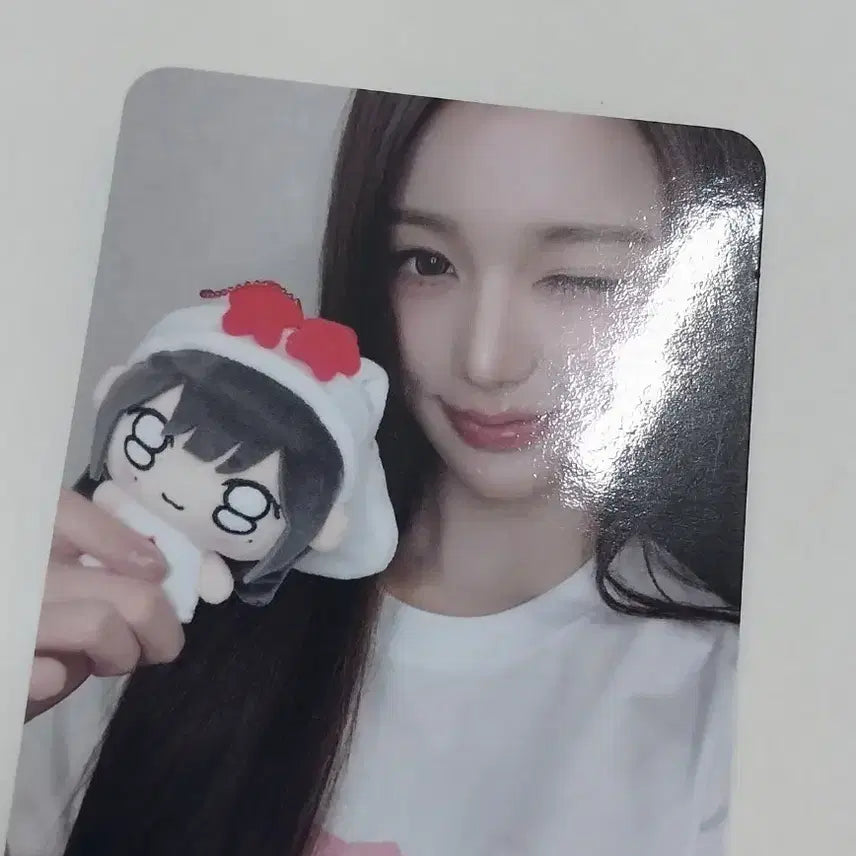[BUNJANG] IVE Jang Wonyoung Fancon MD T-shirt Photocard / 아이브 장원영 포카 팬콘 엠디 티셔츠 팬콘서트 MD 리바이브