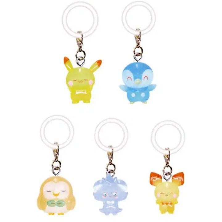 [BUNJANG] Pokemon Pouchy Mascots Namolbaemi (Fennekin) Charm / 포켓몬스터 포켓피스 나몰빼미 마스코트 메지루시 가챠