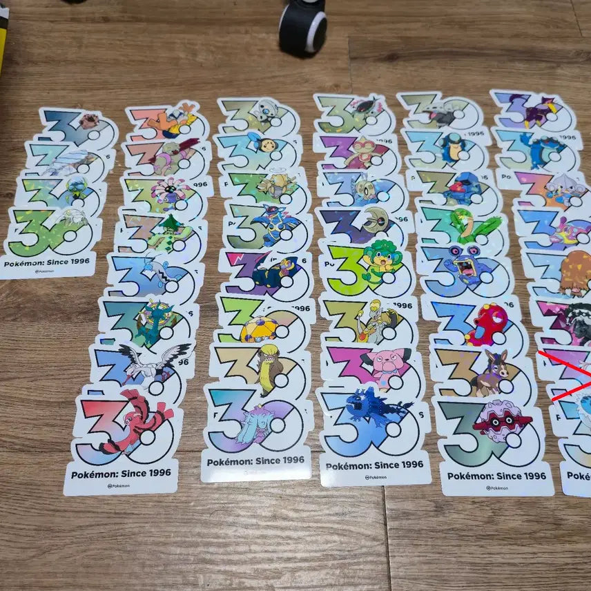 [SOLD OUT] 포켓몬 30주년 스티커 (결제용)